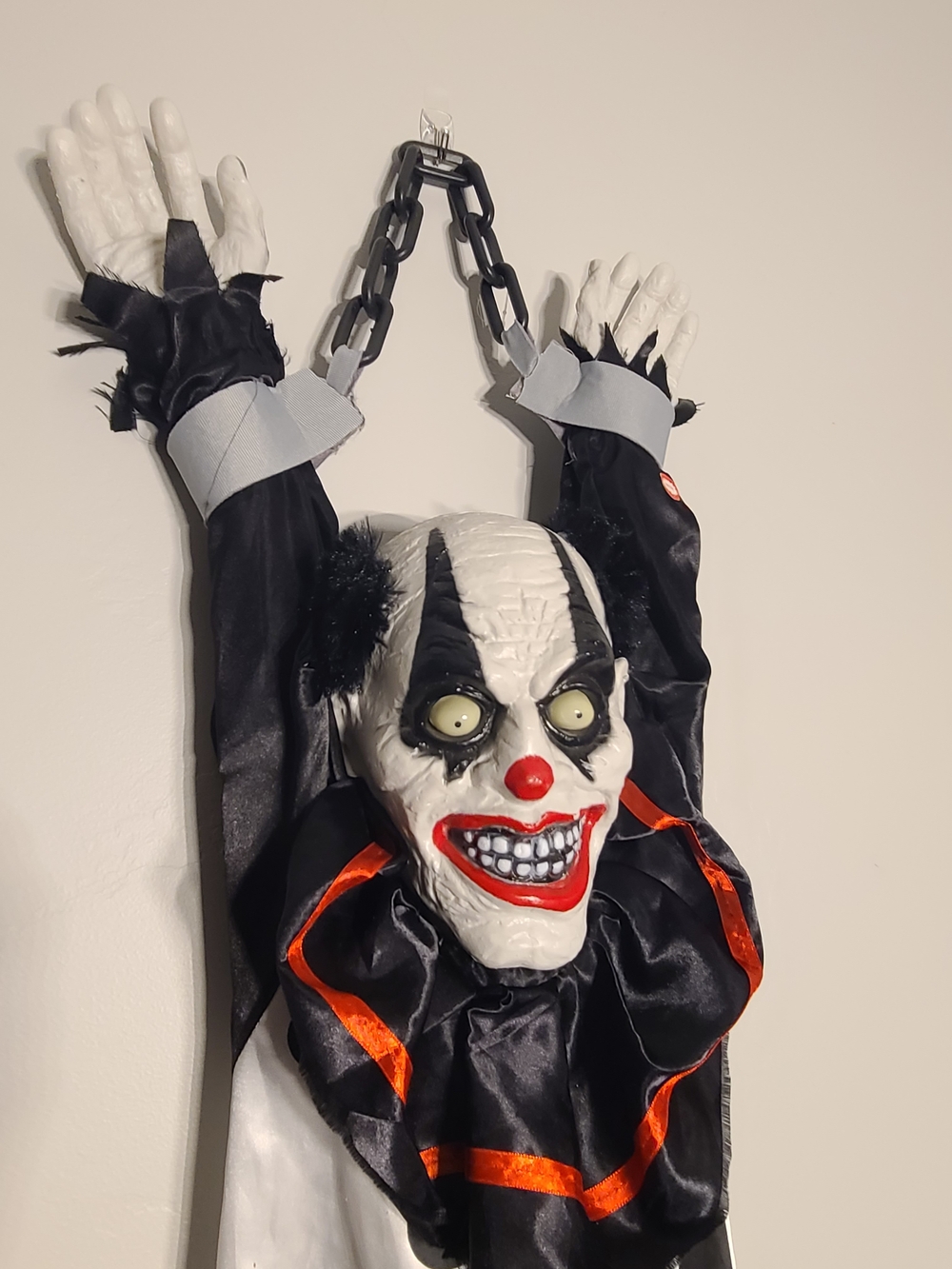 VTG Kids of America Corp Hanging Clown Animatronic Prop Halloween Working 2000's